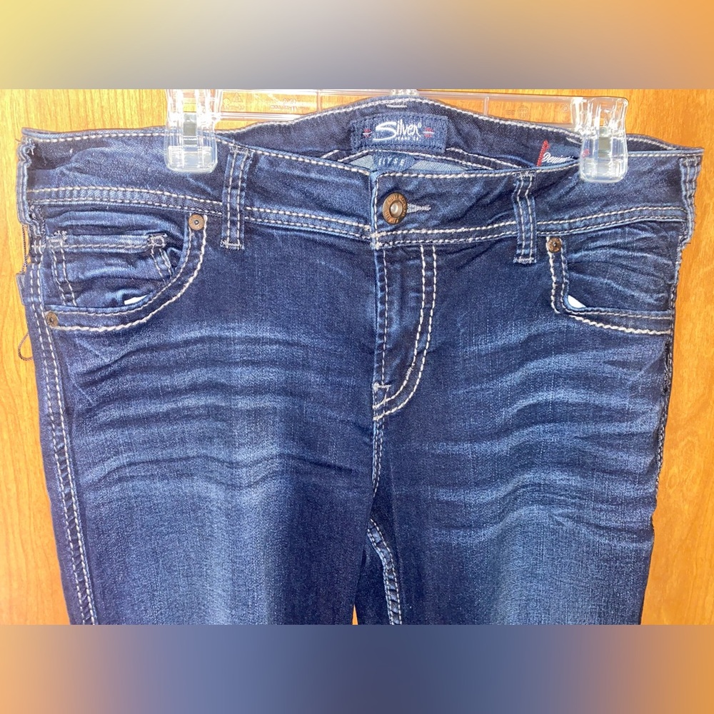 Silver Brand Jeans Women's Dark Blue Skinny Jeans